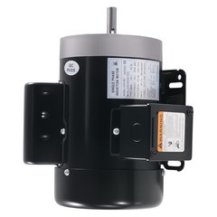 1HP Electric Motor 3450RPM AC115V/230V 56C Frame 1-Phase 5/8″ Keyed Shaft