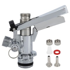 G5/8 U-Shaped Beer Keg Coupler Stainless Steel Dispenser for Home Bar & Restaura