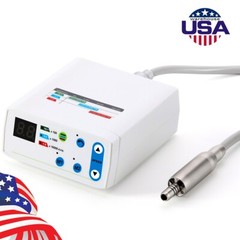 AZDENT Dental Brushless LED Electric Micro Motor 4 Holes Fit E-type Handpiece US