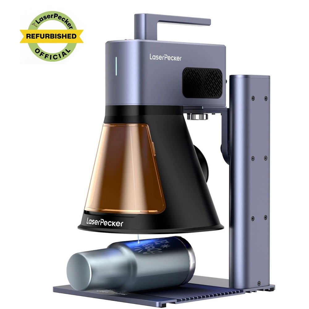 Refurbished LaserPecker LP2Plus Laser Engraver Cutter 4000mm/s Fast Wood Acrylic