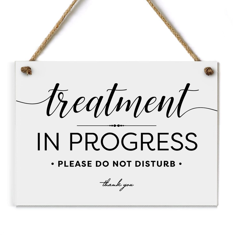 5×7 Inch Treatment In Progress Please Do Not Disturb ~ Exclusive Value Series…