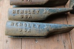Hensley 31281CHX Tooth Point Scarfire ripper , lot of 9 teeth
