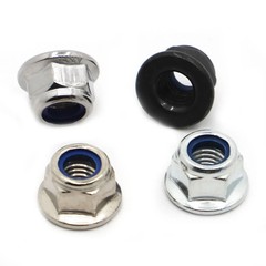 M3-M12 Nylon Insert Lock Nut Stainless Steel Galvanized Nylock Flange Nut