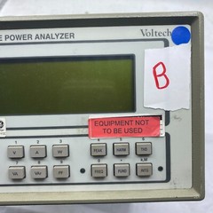 VOLTECH PM300 THREE PHASE POWER METER ANALYZER AB09/9213 100-120V / 220-240V 🎯