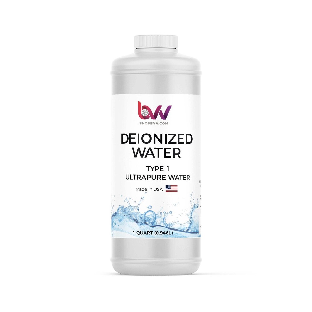 BVV Deionized Water(DI) – Ultrapure Water – Type 1 size 5 GALLON
