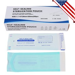 4000 3.5″ x 10″ Self Sealing Dental Sterilization Pouches Medical Autoclave Bags