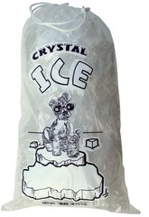 8 lb / 10 lb / 20 lb Ice Bags with Drawstring