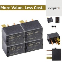 4 Pack G8HL-H71 AC and Starter Relay 39794-SDA-A05 Power Relay Assembly Compa…