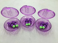 3 Earplugs Moldex Rockets Uncorded With Case 3 Pairs 6400 Earplug Reusable