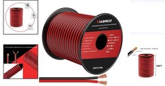 14AWG 100ft Electrical Wire Cable 2 Conductor Red Black Copper Clad Aluminum …