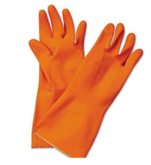 Firm Grip Unisex Indoor/Outdoor Stripping Gloves Orange M 2 Pack