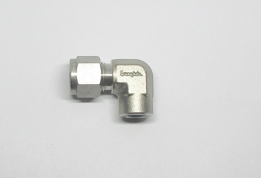 Swagelok 3/8″ X 1/8″ SS Stainless Steel Elbow SS-600-8-2 Several Avail New