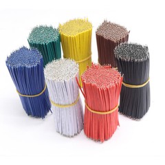 24AWG 22AWG Jumper Wire Dual-Head Tin Plating Welde Electronic Cable 5/10/15 cm