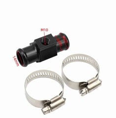 22mm Red/Blue Water Temp Gauge Digital LED Temperature Motorcycle Auto Meter