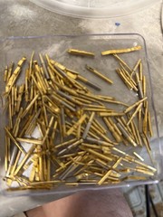 I’m not sure if the 65g pin is gold-plated; it is suitable for dismantling and r