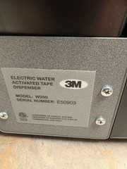 3M W200 Electric Water Activated Tape Dispenser , USA made,