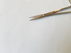 MICRO IRIS SCISSORS 4.5″ Straight German Stainless Steel CE Surgical