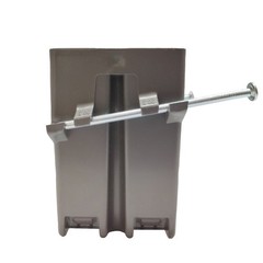 100 X 1-Gang PVC New Work Electrical Nail Outlet Box, 18 Cubic Inch Switch ETL