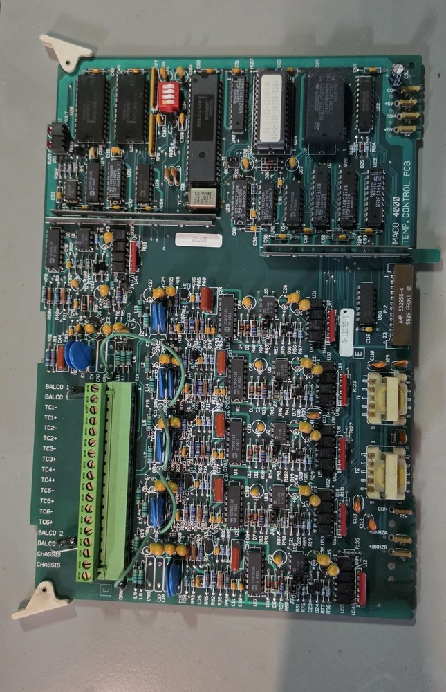 Barber Colman A-13398-4 Temp Temperature Control PCB Maco 6000
