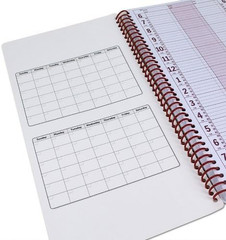 Notebooks Appointment Book – Large 12.75″ X 13.5″ Undated Planner for Daily Sche
