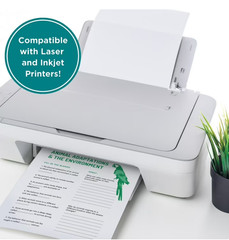 Sustainable Multipurpose Paper, 20 Pounds, 8.5 x 11 Inches, 4000 Sheets