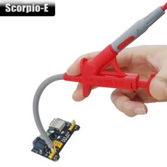 2PCS Flexible Insulated Quick Test Hook Clip Multifunctional Test Probe 1000V