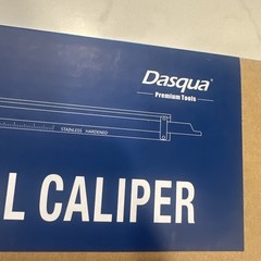 DASQUA 0-6″ STAINLESS STEEL DIAL CALIPER WITH DEPTH GAGE (2210-8280)