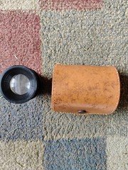 Edmunds scientific pocket comparator. Vintage 1950s. Lens magnifier. USA made.