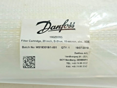Danfoss 180Z0285 Filter Cartridge 20 Inch, B-Blue, 10 Micron New Fast Shipping