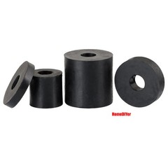 Round Rubber Spacer Anti Vibration Isolation Pads Isolator Bushing Washer M2-M56