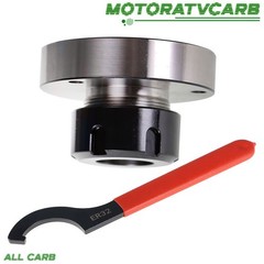 ALL-CARB 80mm Diameter ER32 Collet Chuck Bearing Steel Compact For Milling Lathe