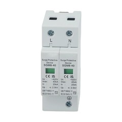 Long Service Life Surge Arrester with Stable Performance 2P 20KA40KA 420VAC