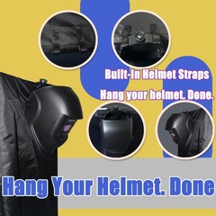 Engine Driven Welder Cover,600d Heavy-Duty Waterproof Oxford Fabric For 225/2…