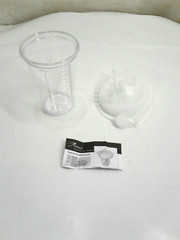 DeRoyal 71-3001 Closed Suction Canister System 1200cc Rigid W/2Elbows Case Of 40