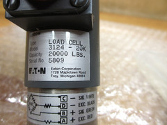 Eaton 3124-20K *NEW* Load Cell Transducer 20000 lbs Lebow