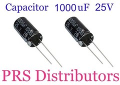 1000uF 25V Radial Electrolytic Capacitor 1000mF25 Volts 1000 uF 10X20mm 10 Piece