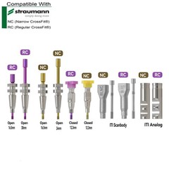 Dental NC/RC Scan Body Analog Coping Healing Abutment for Straumann Bone Level