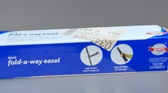 Office Depot Metal Display Easel 61.5 Folding Tripod Presentation Sign Stand NEW