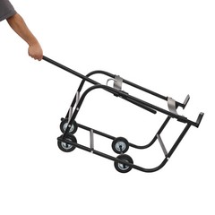 55 Gallon Drum Cradle, Movable Drum Cradle Drum Stand 600-pound Capacity