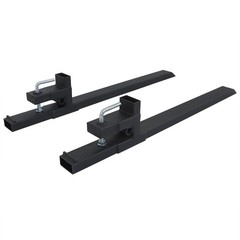 Clamp On Bucket Loader Attachment Skid Steer Tractor Pallet Forks 60″ 4000Lbs