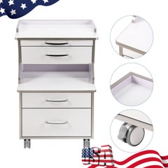 TJ Dental Unit Chair Computer Control /Mobile Medical Cabinet Cart with Drawer
