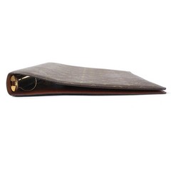 Auth LOUIS VUITTON Monogram Agenda/Note Cover File Brown – e61922i