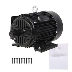 1800 RPM Electric Motor 184T Frame TEFC 230/460 Volt Severe Duty 5HP 3 Phase New