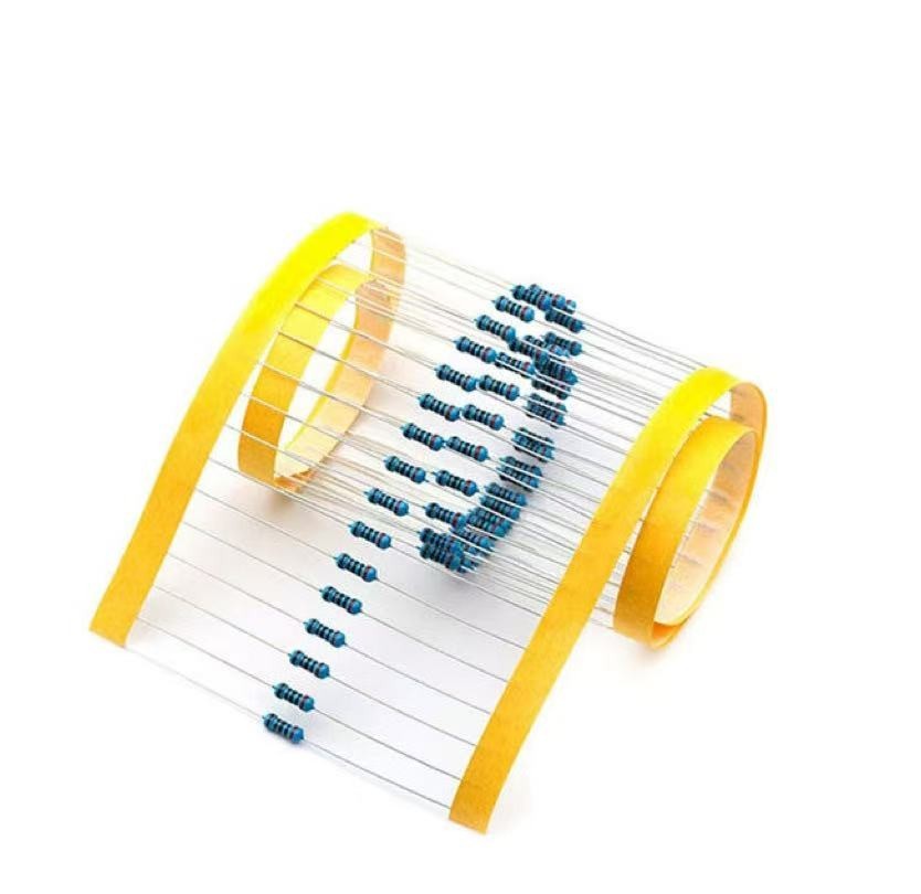 500Pcs 1/8W 1/8 W 1/6W Metal Film Resistor ±1% 1K -910K Ω Ohm 10K 47K 100K 470K