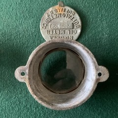 Vintage Buffalo NIAGARA Oil Meter, Gallons, Cast Iron, New York, USA