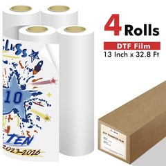 A-SUB DTF Film Roll , Sublimation DTF Transfer Film A3+ 13 inch X 32.8 FT