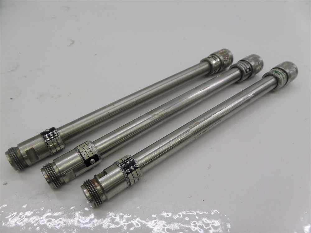 Lot of 3 – Weinschel Engineering Attenuator – 530A-20 530A-5 210-6
