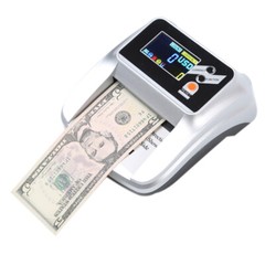 Money Bill Counter Machine Cash Checking Counting Counterfeit Detector UV MG usa