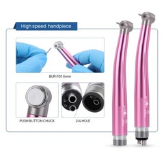 AZDENT Dental E-generator LED High and Low Speed Handpiece Kit 2Hole /4 Hole