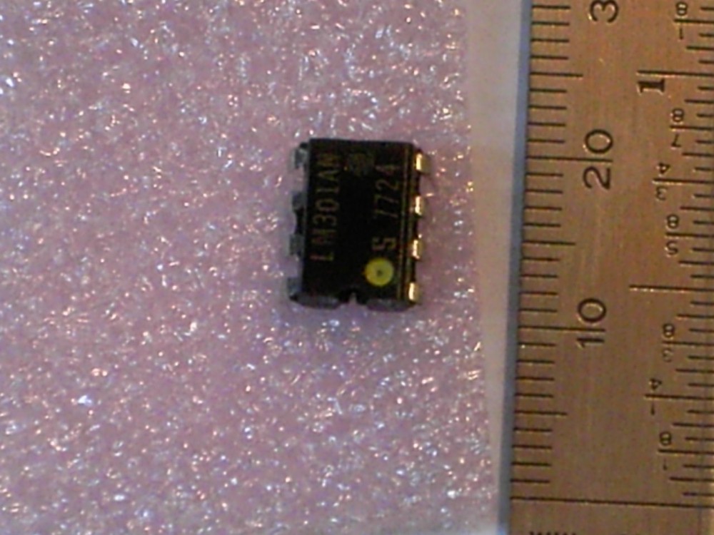 LM301 N IC Linear DIP 8 IC General-purpose op-amp with external compensation[8]
